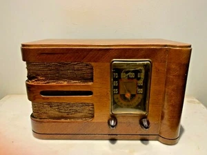 KL 50 Antique Art Deco Tabletop Radio- Canadian General Electric Co. Ltd. 1939 - Foto 1 di 8