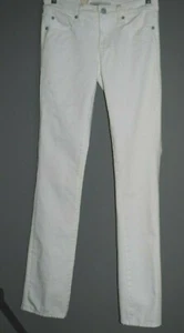 Henry & Belle SIGNATURE STRAIGHT LEG Stretch WHITE JEANS SIZE 24 NEW - Picture 1 of 6