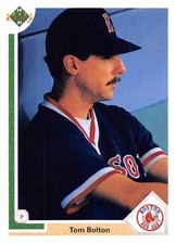 1991 Upper Deck #86 Tom Bolton Red Sox