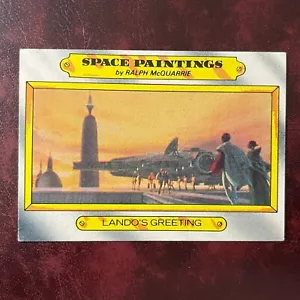 1980 Topps Star Wars EMPIRE STRIKES BACK Set LANDO'S GREETING #125 - EX-MINT - Foto 1 di 1