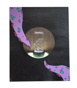 Alien Painting Octopus Art Fish Artwork Ocean Sea Horror Movie Space Pop Art - Picture 1 of 8