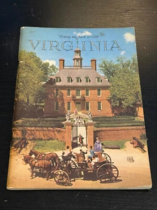 Vintage 1960's Carry Me Back to Old Virginia Brochure 96 Pages - Picture 1 of 2