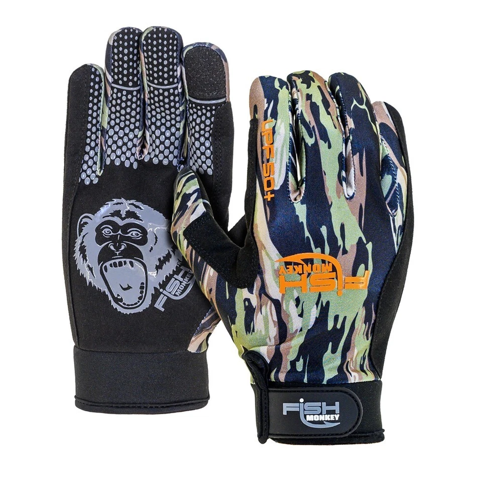 Fish Monkey Free Style Custom Fit Gloves Customizable Finger Length Gloves - Image 1 of 1