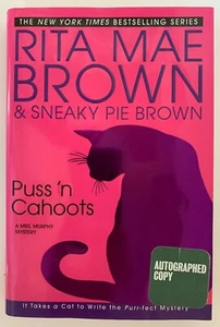 Puss 'n Cahoots von Rita Mae Brown SIGNIERT 1. Auflage Hardcover 2007 - Bild 1 von 11