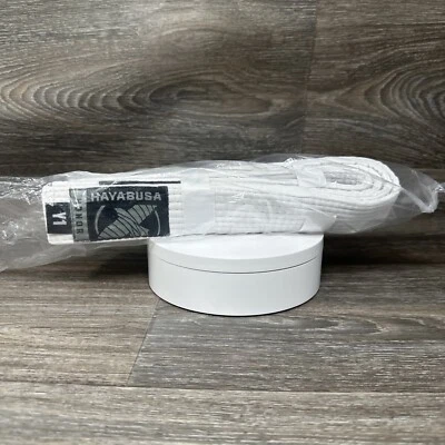 Cinturón Hayabusa Honor Blanco BJJ Jiu Jitsu Y1 Juvenil Foto 1 de 4