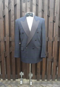 Tartan Double Breasted Dinner jacket, tuxedo, black tie, cruise, 40 Reg - Picture 1 of 9