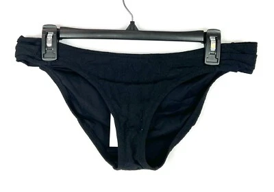 Parte inferior de bikini Jessica Simpson Hipster negra para mujer talla M Foto 1 de 3