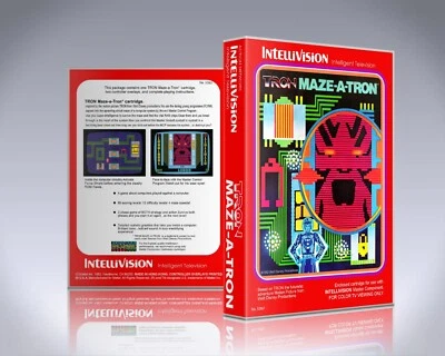 Intellivision UGC - NO GAME - Tron - Maze-A-Tron - Image 1 of 3