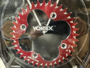 HONDA 2004-2014 TRX450R VORTEX CAT5 ALUMINUM 520 REAR SPROCKET 36 TOOTH RED - Picture 1 of 5