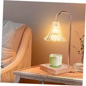 Fragrance Candle Warmer Lamp,Electric Candle Warmer with Timer & Clear - Picture 1 of 7