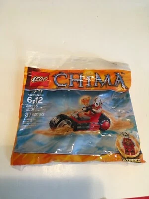 LEGO CHIMA WORRIZ BICICLETA DE BOMBEROS con mini figura 31 piezas 2014 Polybag 30265 NUEVO SELLADO Foto 1 de 2