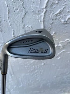 King Cobra 2 Oversize Left Handed 4 Iron 38 1/2” Steel Stiff Shaft - Picture 1 of 9