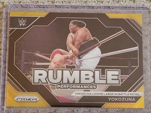 Yokozuna 2024 Panini Prizm WWE Rumble Performances Gold Prizms 2/10 - Bild 1 von 2