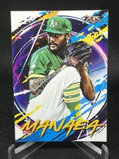 Sean Manaea 2020 Topps Fire #164 Oakland Athletics card