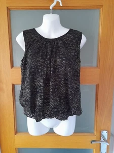 Voulez Vous Glitter Ladies Top, Size 14. Great For Christmas - Picture 1 of 6