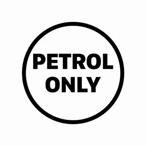 Petrol Fuel Only Stickers Decals Vinyl Fuel Cap Filler Flap Car Van Truck - Picture 1 of 3