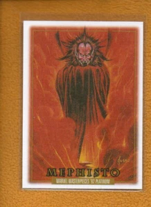 Mephisto 2024 SkyBox Marvel Masterpieces ’92 Platinum Canvas #54 - Picture 1 of 2