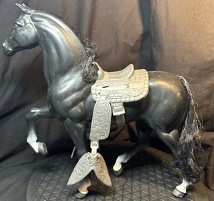 Barbie Vintage Black Horse 'Midnight' Mattel USA Made 1981- No. 5337 - Picture 1 of 14
