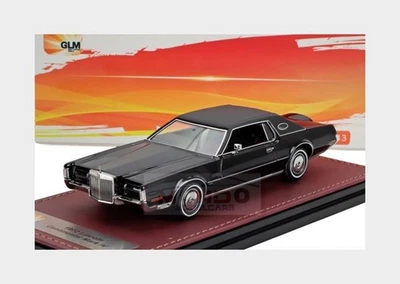 1:43 GLM MODELS Lincoln Continental Mkiv 1972 Black GLM102102 - Immagine 1 di 2