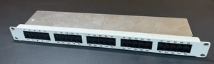 Telefon / ISDN Patchfeld 50-Port geschirmt grau - Bild 1 von 3