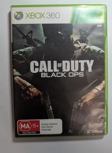 Call Of Duty Black Ops Microsoft Xbox 360 PAL Region Complete With Manual - Picture 1 of 4