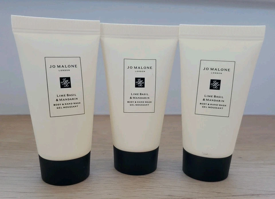 3x Jabón de manos corporal Jo Malone London lima albahaca y mandarina 1 oz 30 ml nuevo sin caja  Foto 1 de 3