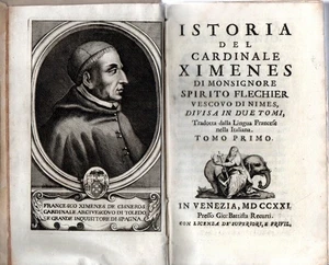 Geschichte von Kardinal Ximenes von Monsignore Geist Flechier Bischof von Nimes von - Bild 1 von 2