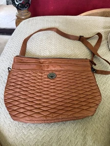 Lug Adagio gesteppte Umhängetasche orange kupferbraun 9,75 Zoll - Bild 1 von 4