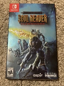Legacy Of Kain Soul Reaver 1-2 Remastered - Switch Limited Run (Slip Cover)- New - Picture 1 of 9