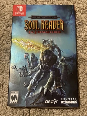 Legacy Of Kain Soul Reaver 1-2 Remastered - Switch Limited Run (Slip Cover)- New - Image 1 of 4