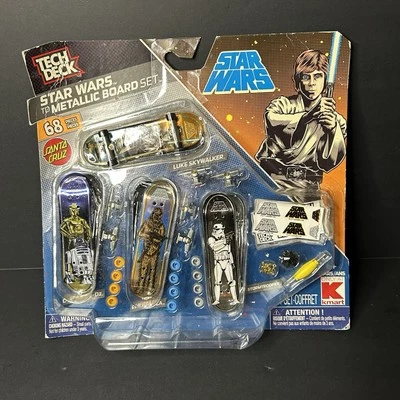 Tech Deck Star Wars Tabla de Skate Metálica 68 Set Santa Cruz KMart Exclusivo NUEVO Foto 1 de 4