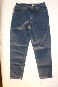 Levi's 512 Damen Red Tab Slim Fit Tapered Leg Blau Jeans - 12 Petite Neu mit Etikett - Bild 1 von 2