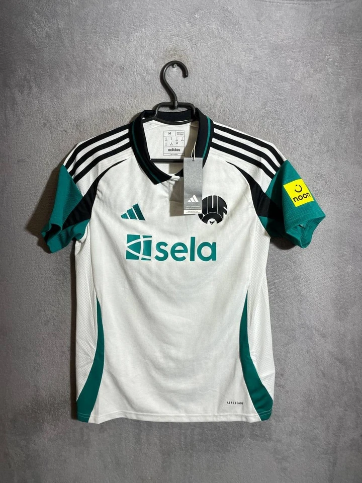NEWCASTLE UNITED JERSEY THIRD FOOTBALL SOCCER SHIRT 2024 ADIDAS WOMEN sz M