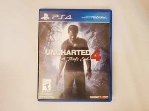 Uncharted 4 A Thief'S End (Playstation 4 Ps4) Case Only - Picture 1 of 2