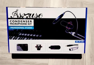 ASMUSE Condenser Microphone Kit Professional Studio - Image 1 of 4