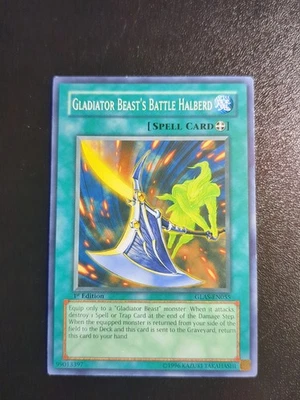 Gladiator Beast's Battle Halberd GLAS-EN055 Gladiator's Assault 1st Edition - Image 1 of 2