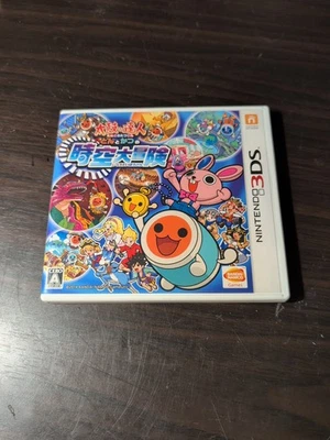 Taiko no Tatsujin Don and Katsu's Space-time Adventure Nintendo 3DS Japanese CIB - Image 1 of 4