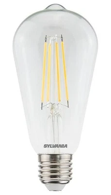7W LED ST64 Bulb, E27, 2700K, 806lm, Dimmable - 29309 - Image 1 of 2