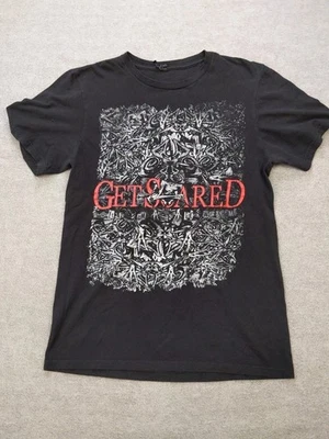 Get Scared Shirt Mens Black Graphic Band 1side FN1548 - Image 1 of 3