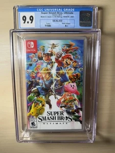 Super Smash Bros Ultimate Nintendo Switch Game Brand New CGC 9.9 A++ - Picture 1 of 2