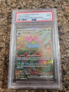 PSA 9 Pokemon 151 Venusaur ex 198/165 Special Illustration Rare Holo PSA 9 - Picture 1 of 3