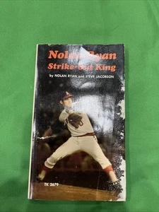 NOLAN RYAN Strike-out King Paperback Book 1975 California Angels - Imagen 1 de 4