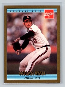 1992 Donruss Coca-Cola Nolan Ryan Nolan Ryan California Angels #12 - Bild 1 von 2