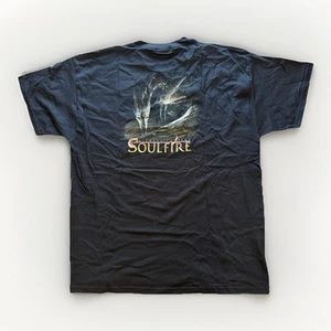 2005 Michael Turner Soulfire Dragon Shirt XL Black Comic Tee Aspen MLT Vintage - Picture 1 of 8
