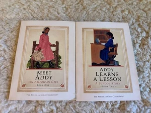 Vtg American Girl Books Addy Books Lot Of 2 - Imagen 1 de 4