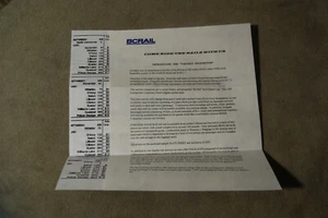 BCRail - Introducing The "Cariboo Prospector" - Budd Car Trip - 1995 - Picture 1 of 1