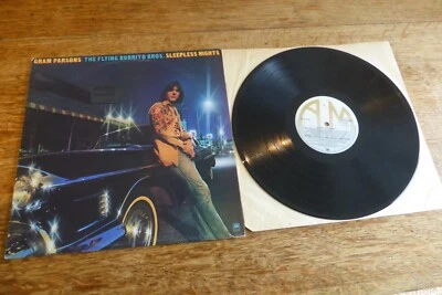 Gram Parsons The Flying Burrito Bros Sleepless Nights UK 1st A&M AMLH 64578 LP - Image 1 of 4