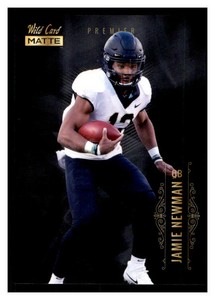 2021 Wild Card Matte #MBC-23 JAMIE NEWMAN RC Wake Forest Demon Deacons Rookie