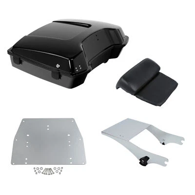 Placa base de montaje del respaldo del maletero Razor apta para Harley Electra Glide 1997-08 Foto 1 de 4