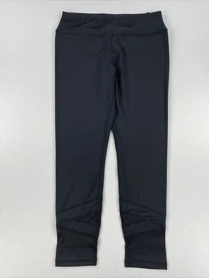 Reebok Womens Athletic Leggings Black Size Large - Image 1 of 4